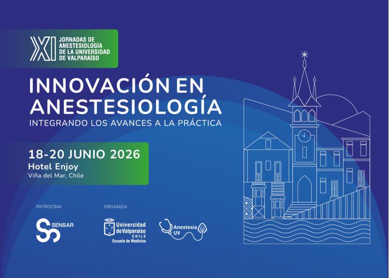 XI Jornadas de Anestesiología, Departamento de Anestesiología de la Universidad de Valparaíso